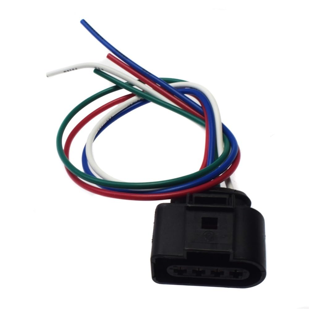 STOIFFFHH KFZ Stecker Kompatibel mit A3 A4 A5 A6 A8 Q5 Q7 RS4 RS6 S4 S5 S6 S8 TT Zündspulenverdrahtungsstecker Kabelbaumstecker Zopf(1 Pieces with Wires) von STOIFFFHH