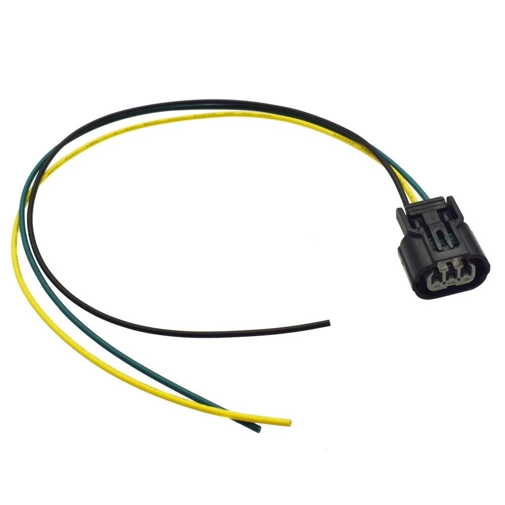 STOIFFFHH KFZ Stecker Kompatibel mit Acura für CL MDX RDX RSX TPS Nockenwellen-Kurbelwellen-Drosselklappensensor MAP CPS-Sensor 3-Draht-Kabelbaum-Anschlussstecker(1 Piece) von STOIFFFHH