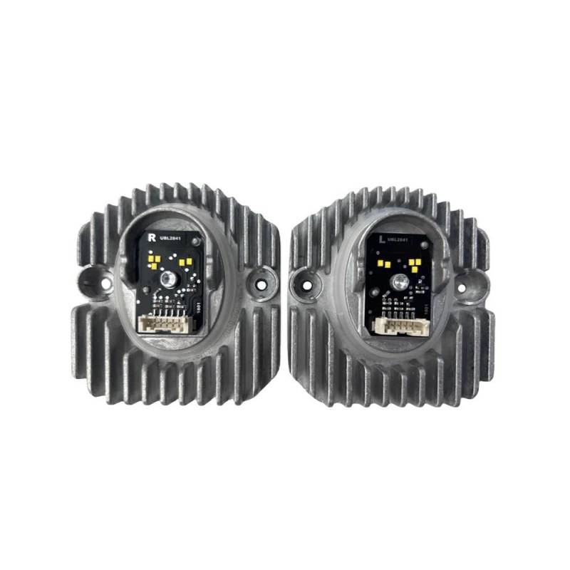 STOIFFFHH Scheinwerfer Treibermodul Kompatibel mit 5er-Serie für G30 G31 F90 M5 530i 540i 540dX 530e 530eX Gelbe DRL-Tagfahrlichtmodule Daylight Refit von STOIFFFHH