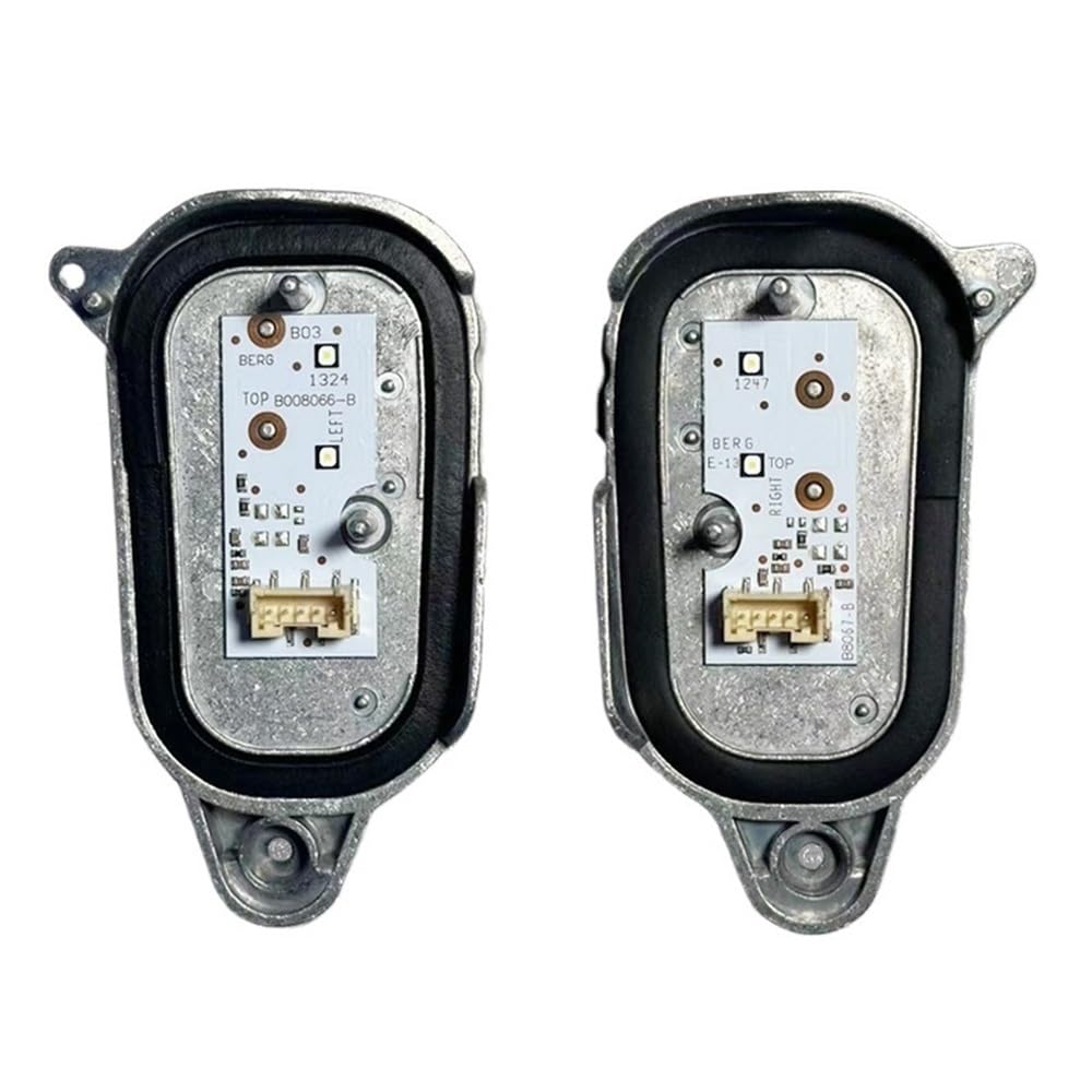 STOIFFFHH Scheinwerfer Treibermodul Kompatibel mit Q5 8R 2012–2016 DRL Tagfahrlicht Board Licht drehen DRL Modul Boards ersetzen weiß(1 Pair) von STOIFFFHH