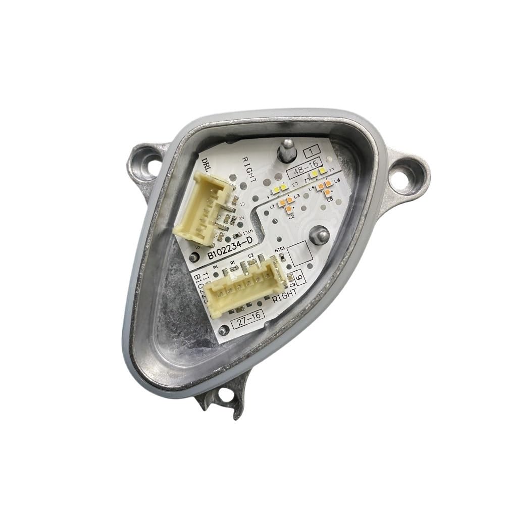 STOIFFFHH Scheinwerfer Treibermodul Kompatibel mit Seat Für Leon Für C&upra 2017 2018 Weiße DRL-Module Scheinwerfer Tageslicht B102233-D B102234-D 5F0941476A 5F0941475A(Right) von STOIFFFHH