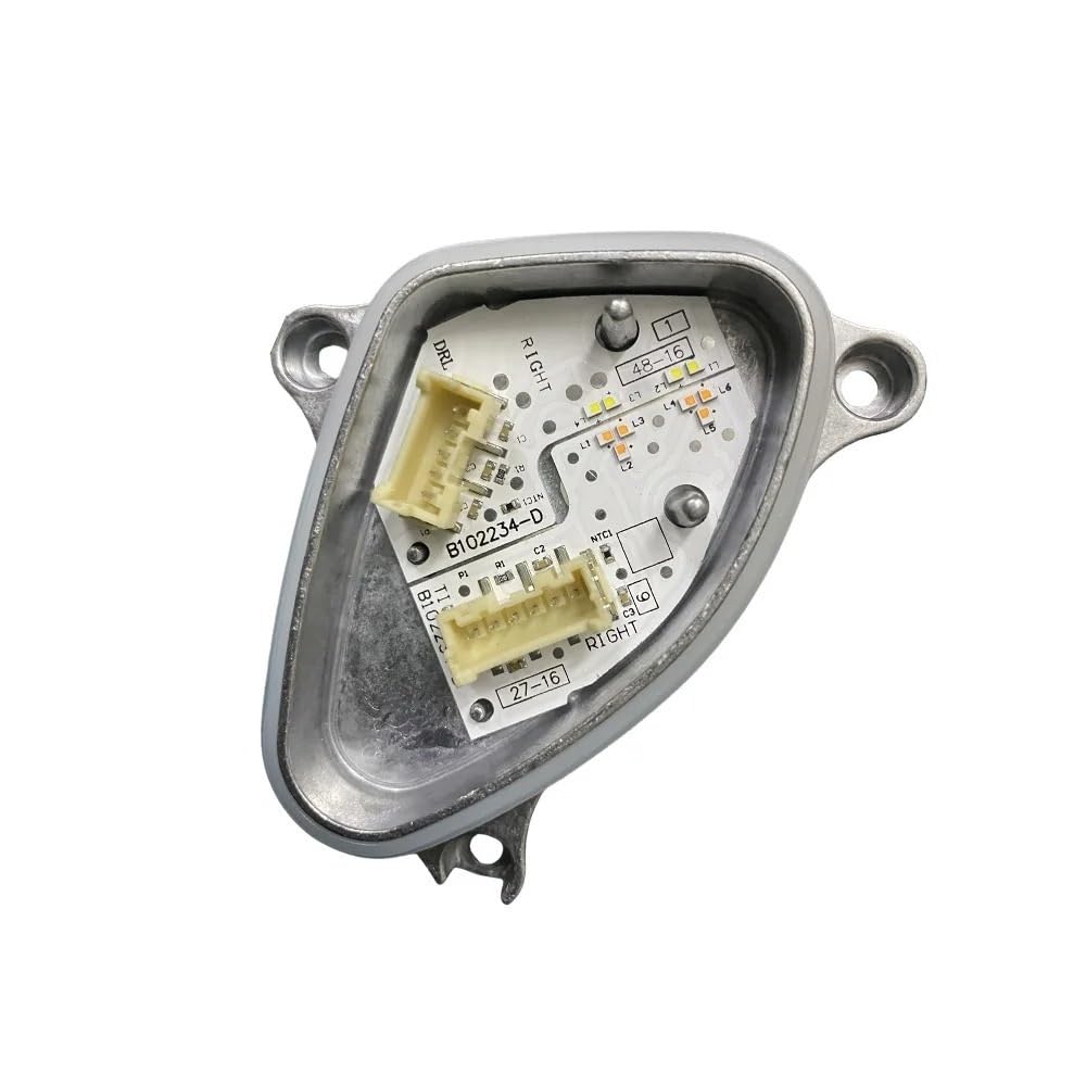 STOIFFFHH Scheinwerfer Treibermodul Kompatibel mit Seat für Leon für C&upra 2017 2018 2019 5F0941475A 5F0941476A Weiße DRL-Blinkerlichtmodule Scheinwerfer(Right) von STOIFFFHH
