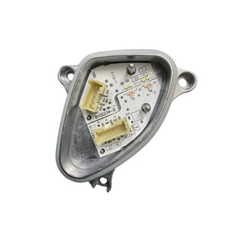 STOIFFFHH Scheinwerfer Treibermodul Kompatibel mit Seat für Leon für C&upra 2017 2018 2019 5F0941475A 5F0941476A Weiße DRL-Blinkerlichtmodule Scheinwerfer(Right) von STOIFFFHH
