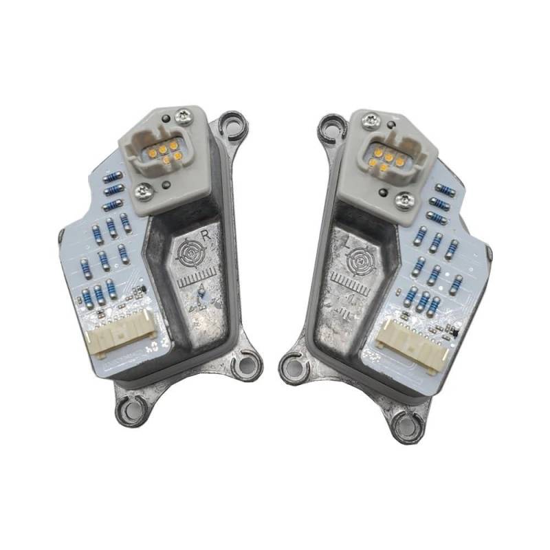 STOIFFFHH Scheinwerfer Treibermodul Kompatibel mit X3 F25 für X4 F26 2014-2016 Scheinwerfermodul Blinkerlichtmodul 63117406357 63117406358 7406357 7406358(A Pair) von STOIFFFHH