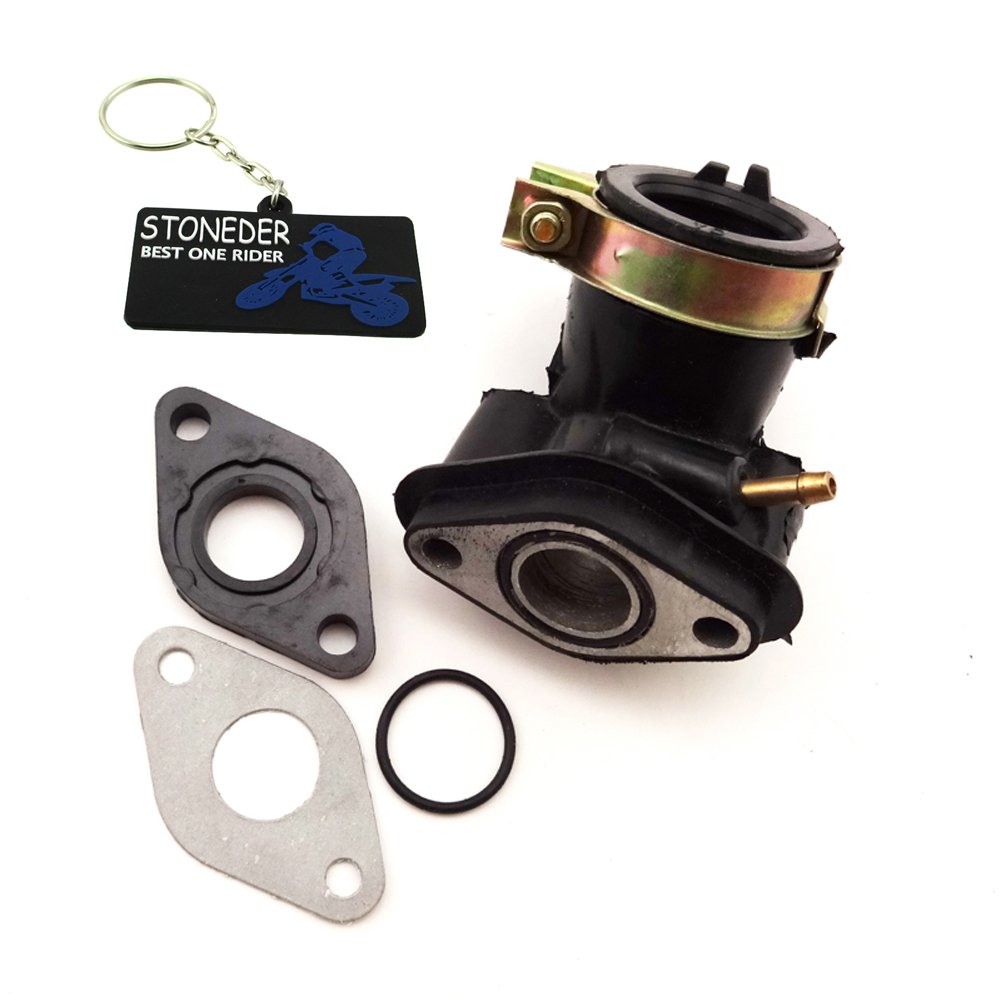 STONEDER Motor Vergaser Ansaugkrümmer Zulaufrohr Dichtung für GY6 50cc Roller Moped STONEDER Motor Vergaser Ansaugkrümmer Zulaufrohr Dichtung für GY6 50cc Roller Moped von STONEDER