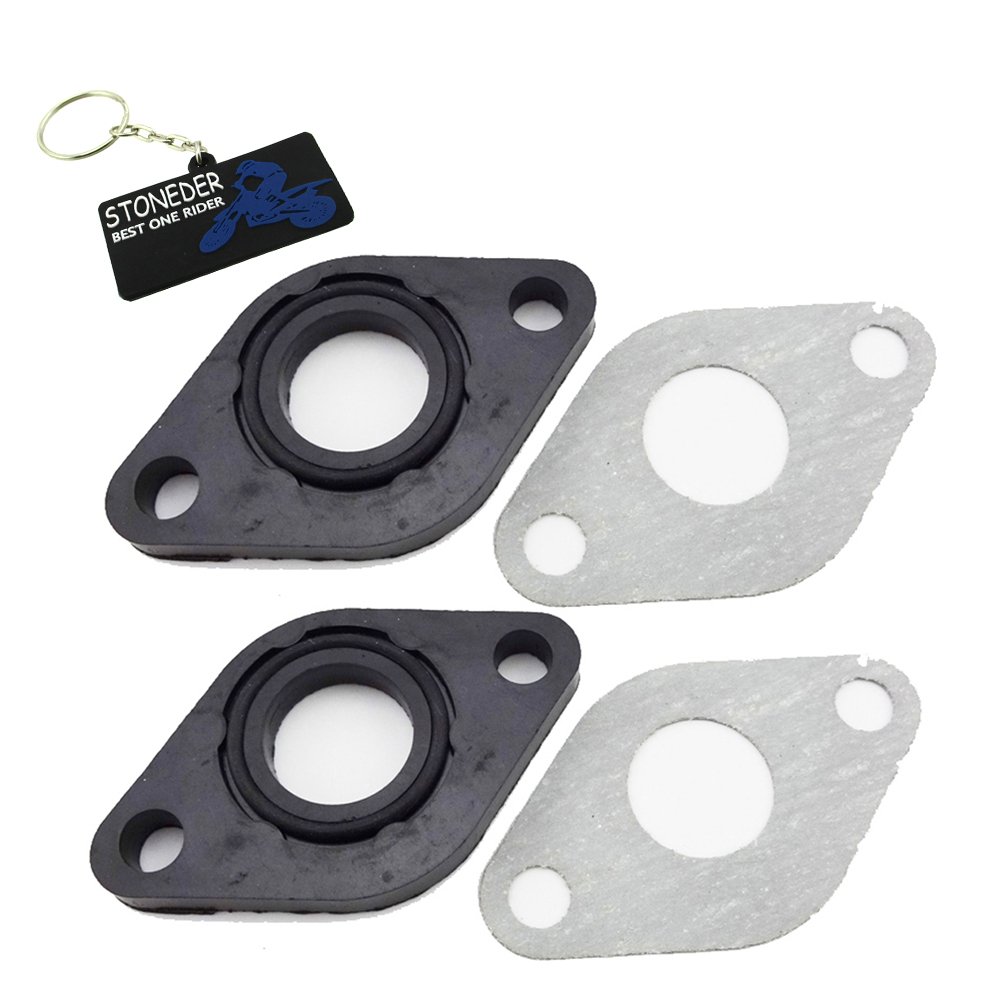 STONEDER Motorvergaser Vergaser 17 mm Ansaugdichtungssatz für GY6 50 cc Moped Roller STONEDER Motorvergaser Vergaser 17 mm Ansaugdichtungssatz für GY6 50 cc Moped Roller von STONEDER