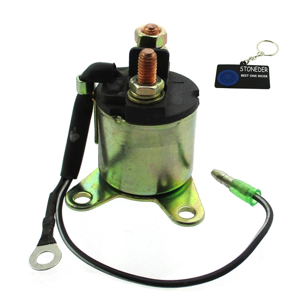 STONEDER Solenoid Starter Relais für Honda GX160 GX200 Generator Go Kart TBM80 GK80 GK196 MID GK-1 GK-2 TrailMaster TBM80 GK80 GK196 MID GK-1 Mid GK-2 5.5HP 6.5HP TBM50A GK50A GK16 3 Mini GK-1 GK-2. von STONEDER