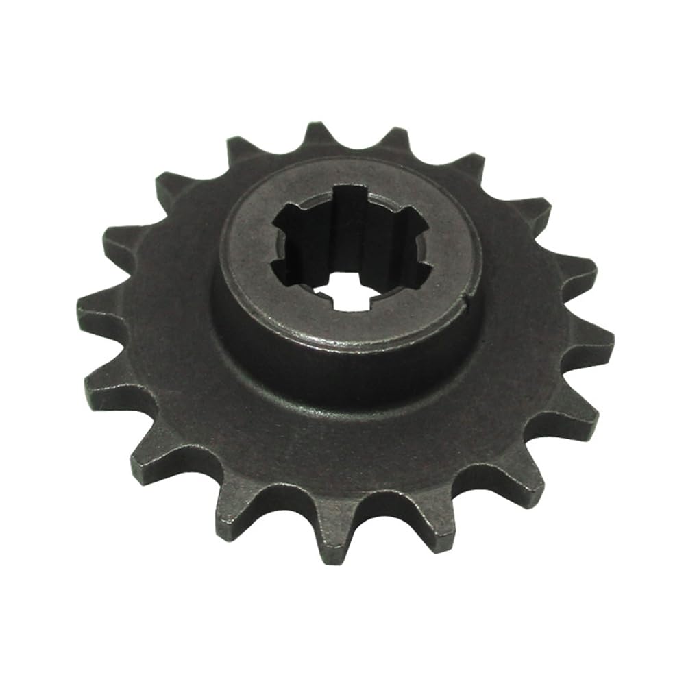 STONEDER T8F 17 Zähne Vordere Kupplung Trommelgetriebe Ritzel Kettenrad Getriebe für 2-Takt 47cc 49cc Mini Moto Dirt Bike Crosser von STONEDER
