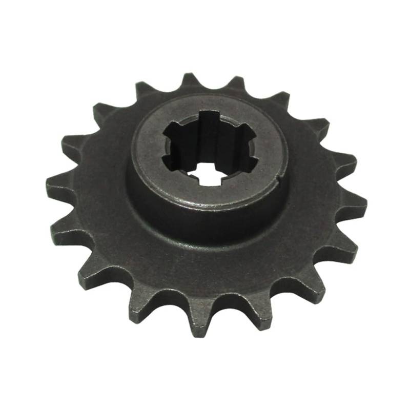 STONEDER T8F 17 Zähne Vordere Kupplung Trommelgetriebe Ritzel Kettenrad Getriebe für 2-Takt 47cc 49cc Mini Moto Dirt Bike Crosser von STONEDER