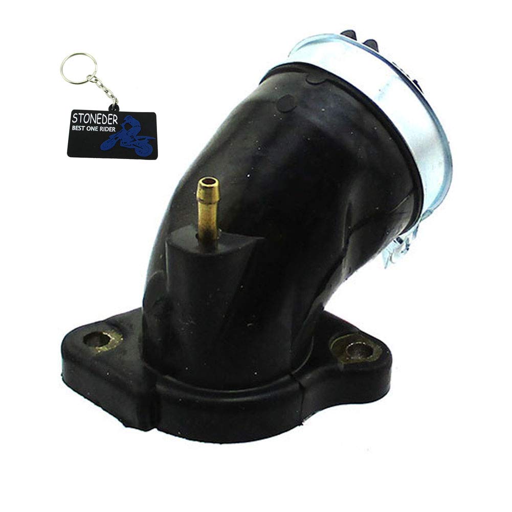 STONEDER Vergaser Ansaugkrümmer für Manco Talon 260ccm 300ccm ATV UTV Roketa MC-54B-250 MC-62 250ccm 4-Takt wassergekühlter Tourenroller Moped BMS TBX 260 VOG 260 Xingyue XY260T-4 STONEDER Vergaser Ansaugkrümmer für Manco Talon 260ccm 300ccm ATV UTV Roketa MC-54B-250 MC-62 250ccm 4-Takt wassergekühlter Tourenroller Moped BMS TBX 260 VOG 260 Xingyue XY260T-4 von STONEDER