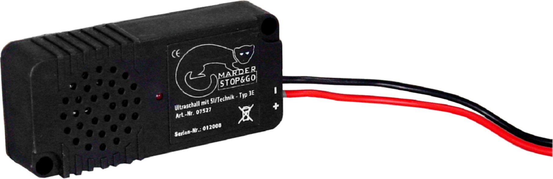 Stop und Go SG7527 Marderabwehr Ultraschall Typ 3 E von STOP & GO Marderabwehr-UltraschallanlageTyp 3E