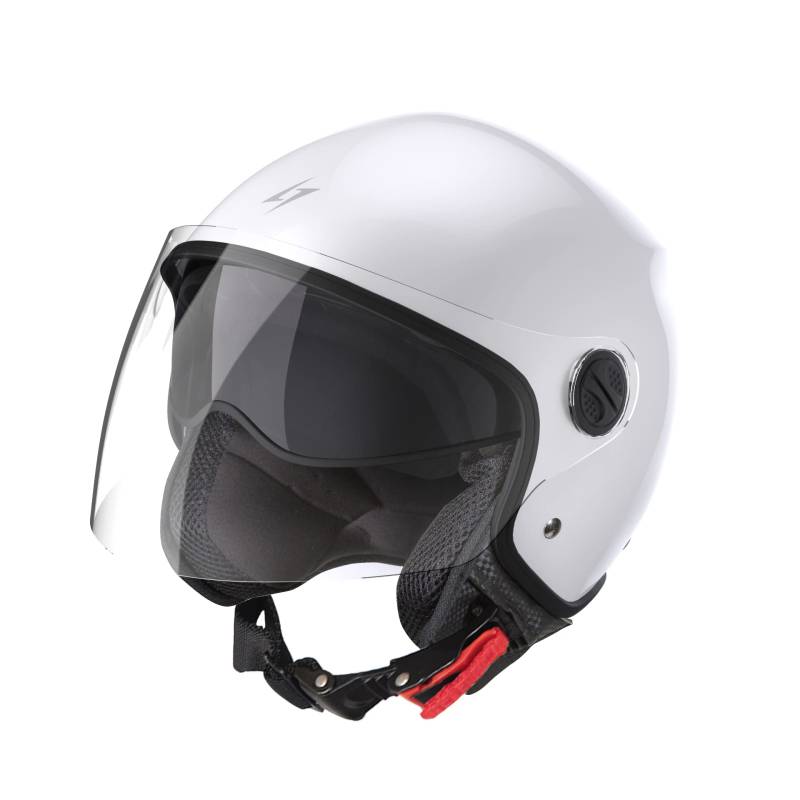 STORMER, jethelme motorrad ACE white pearly, L von STORMER