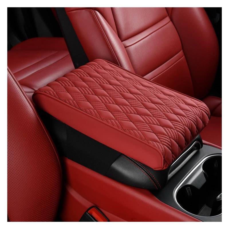 Auto Armlehne Anti Rutsch Matte Für Peugeot 108/108 TOP! 5-türer/3-türer 2014-2024 Auto Armlehne Kissen Box Matten Mittelkonsole Armlehne Abdeckung Mittelabdeckung(C,21cm) von STQNXR