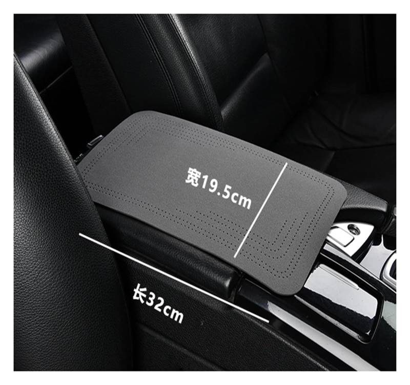 Auto Armlehne Anti Rutsch Matte Für Peugeot 607/407 Coupé 6C/407 Limousine 6D/607 Limousine 2000-2012 Auto Armlehne Kissen Box Matten Center Console Armlehne Abdeckung(F) von STQNXR