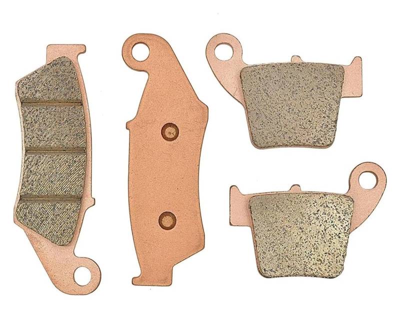 Für CRF250R CRF450R CR125R CR150R CRF 250R 450R 125R 450 R 450RX 450L 230F 2002-2022 Motorrad Vorne Und Hinten Bremsbeläge Vorderseite Bremsbeläge(Front and Rear) von STQNXR