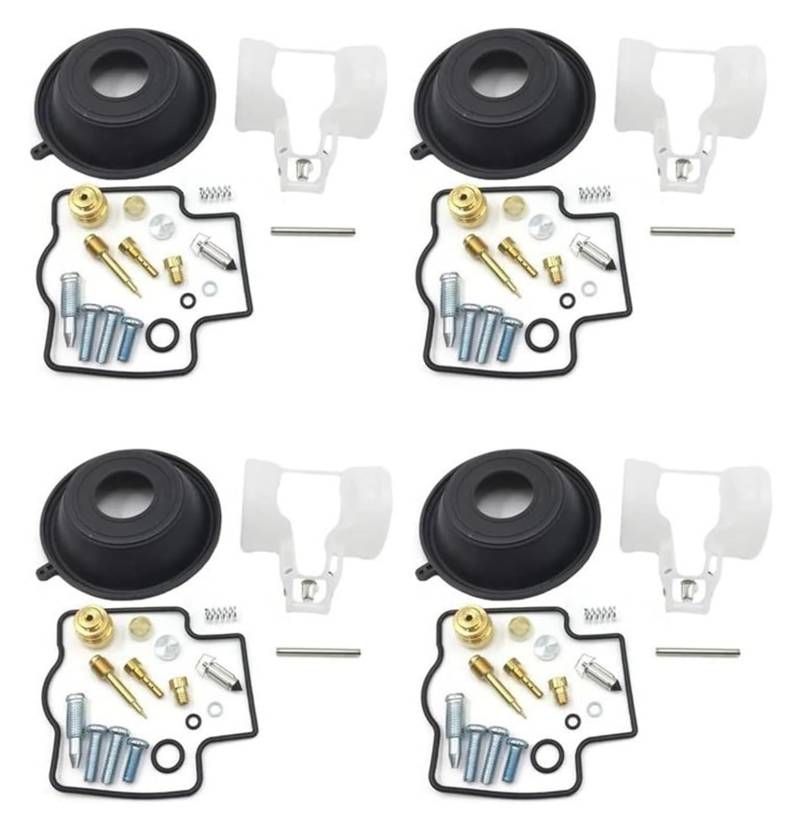Für K&awasaki ZX-7 ZX7 ZX9R ZX-9R ZX1000B ZX-10 ZX 900 1000 ZX10 Motorrad-Umbau-Reparatur-Membran-Schwimmer-Teile-Ersatz Motorrad Vergaser Reparatursatz von STQNXR