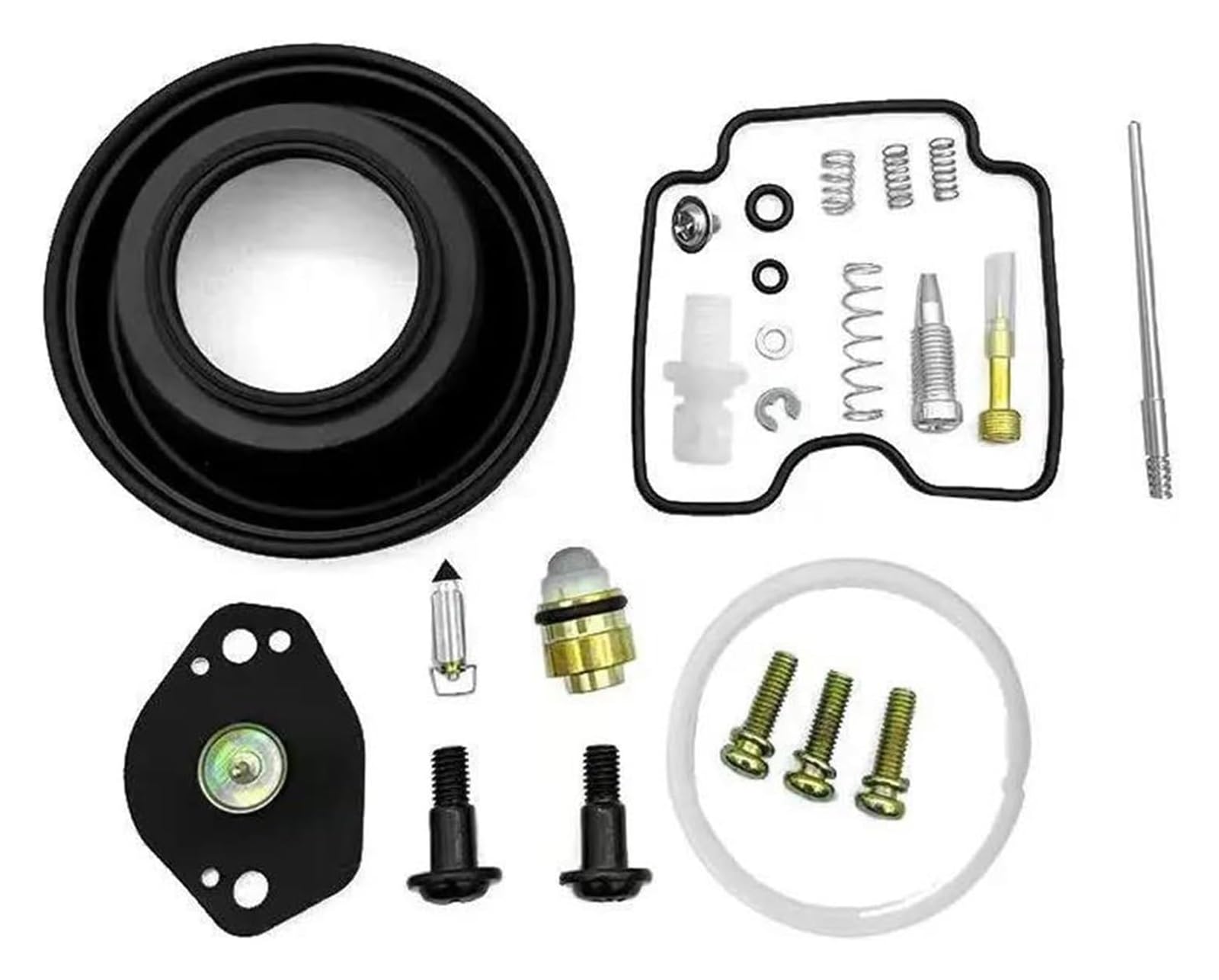 Für Suzuki DRZ400 DRZ400E DRZ400S DRZ400SM DRZ 400 ES SM Motorrad Reparatur Nadel Ventil Dichtung Luft Schraube Rebuild Kits Motorrad Vergaser Reparatursatz(Kit 1) von STQNXR