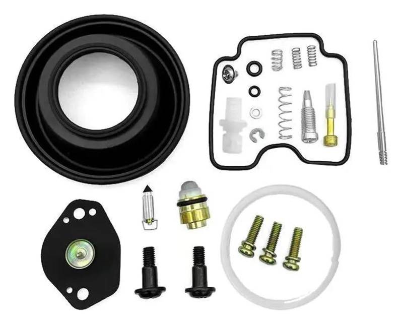 Für Suzuki DRZ400 DRZ400E DRZ400S DRZ400SM DRZ 400 ES SM Motorrad Reparatur Nadel Ventil Dichtung Luft Schraube Rebuild Kits Motorrad Vergaser Reparatursatz(Kit 1) von STQNXR