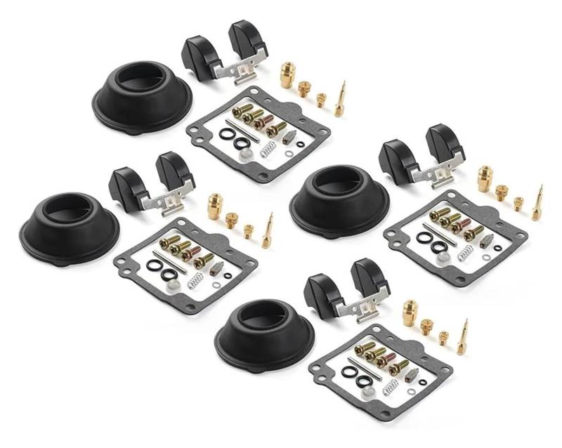 Für Suzuki GS550 GS550M GS550T GS550E/L Motorrad Vergaser Reparatur Carb Rebuild Teile Membran Float Kit Motorrad Vergaser Reparatursatz von STQNXR