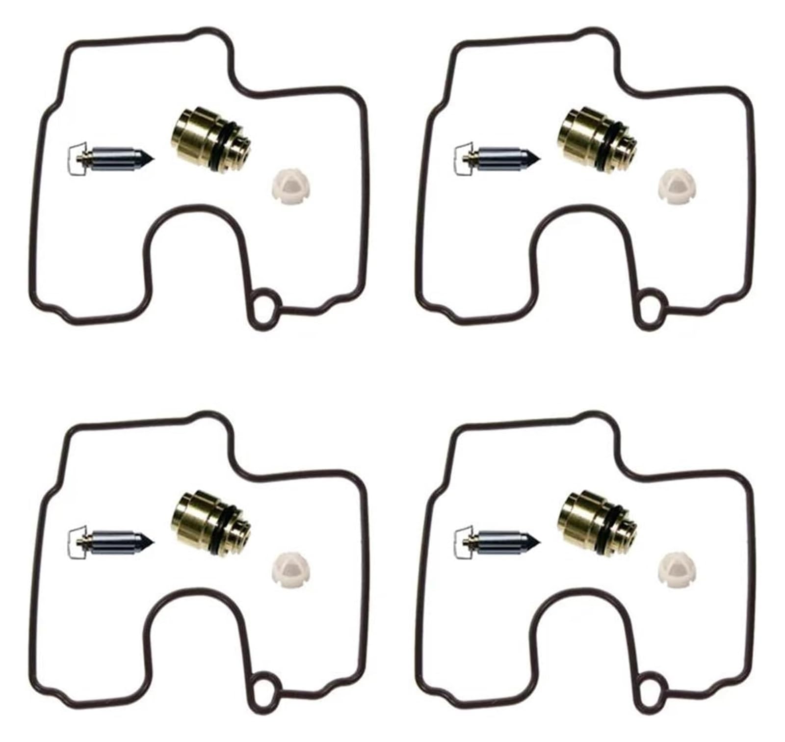 Für Suzuki GSX-R600 GSXR600V 1997-2000 GSX-R GSXR 600 Motorrad Vergaser Carb Reparatur Kolben Membran Teile Ersatz Kit Motorrad Vergaser Reparatursatz(Color 1) von STQNXR