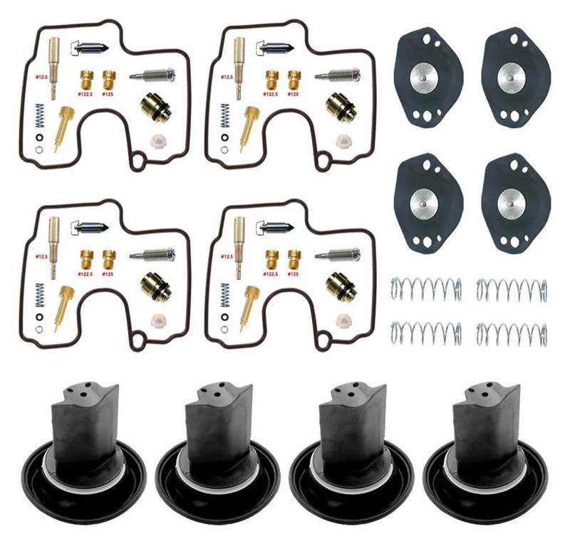 Für Suzuki GSX-R600 GSXR600V 1997-2000 GSX-R GSXR 600 Motorrad Vergaser Carb Reparatur Kolben Membran Teile Ersatz Motorrad Vergaser Reparatursatz von STQNXR