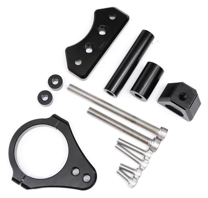 Motorrad Dämpfer Stabilisator Für B&enelli TNT600 BN600 QJ600 BJ600 Lenkungsdämpfer-Stabilisator-Steuerstange Mit Montagehalterungs-Unterstützungssatz von STQNXR