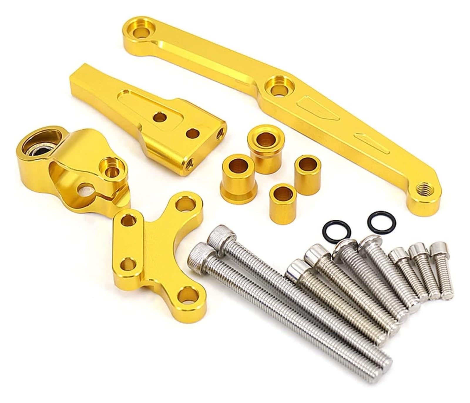 Motorrad Dämpfer Stabilisator Für CB650R 2018 2019 2020 2021 Motorrad Lenkung Stabilisieren Dämpfer Halterung Unterstützung Mount Kit(1829) von STQNXR