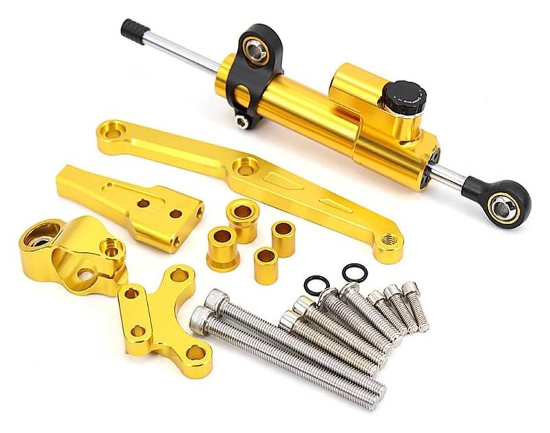 Motorrad Dämpfer Stabilisator Für CB650R 2018 2019 2020 2021 Motorrad Lenkung Stabilisieren Dämpfer Halterung Unterstützung Mount Kit(1830) von STQNXR