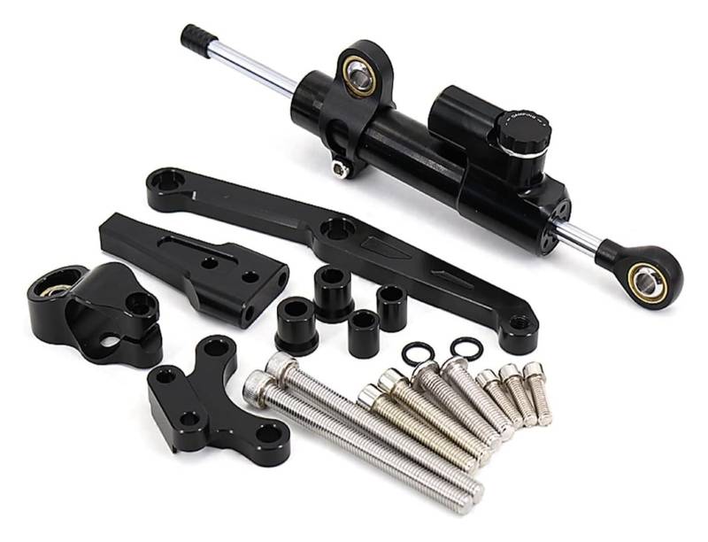 Motorrad Dämpfer Stabilisator Für CB650R 2018 2019 2020 2021 Motorrad Lenkung Stabilisieren Dämpfer Halterung Unterstützung Mount Kit(1831) von STQNXR