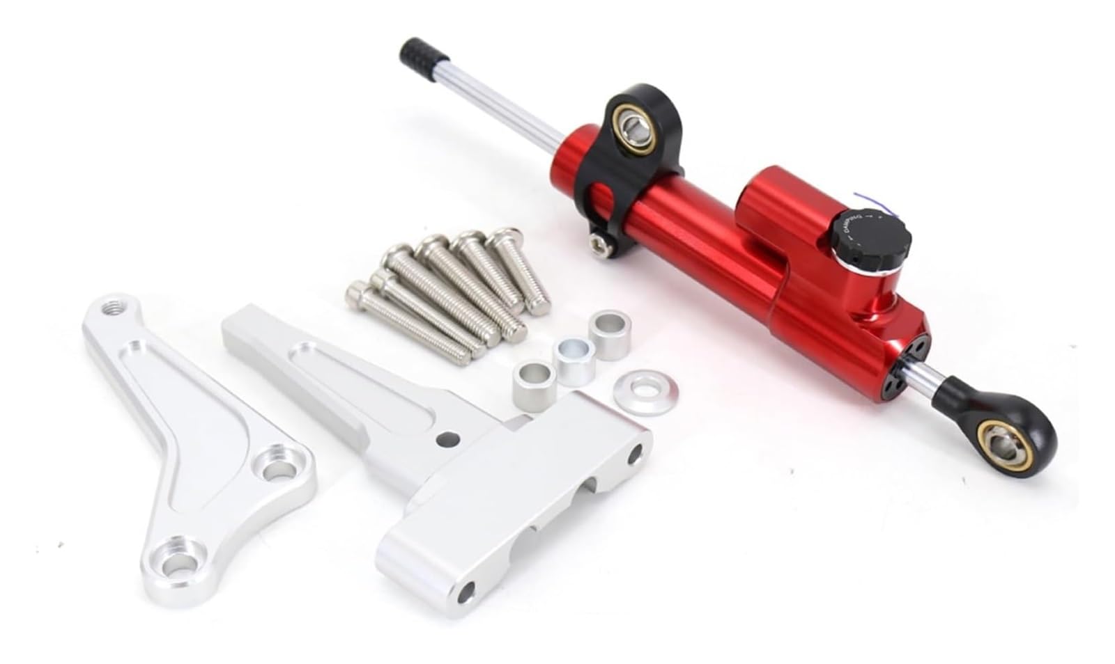 Motorrad Dämpfer Stabilisator Für Street Triple 765 RS 765 R 1200 RS Motorrad Modifizierter Lenkungsdämpfer-Stabilisator-Montagehalterungs-Unterstützungssatz(1333) von STQNXR