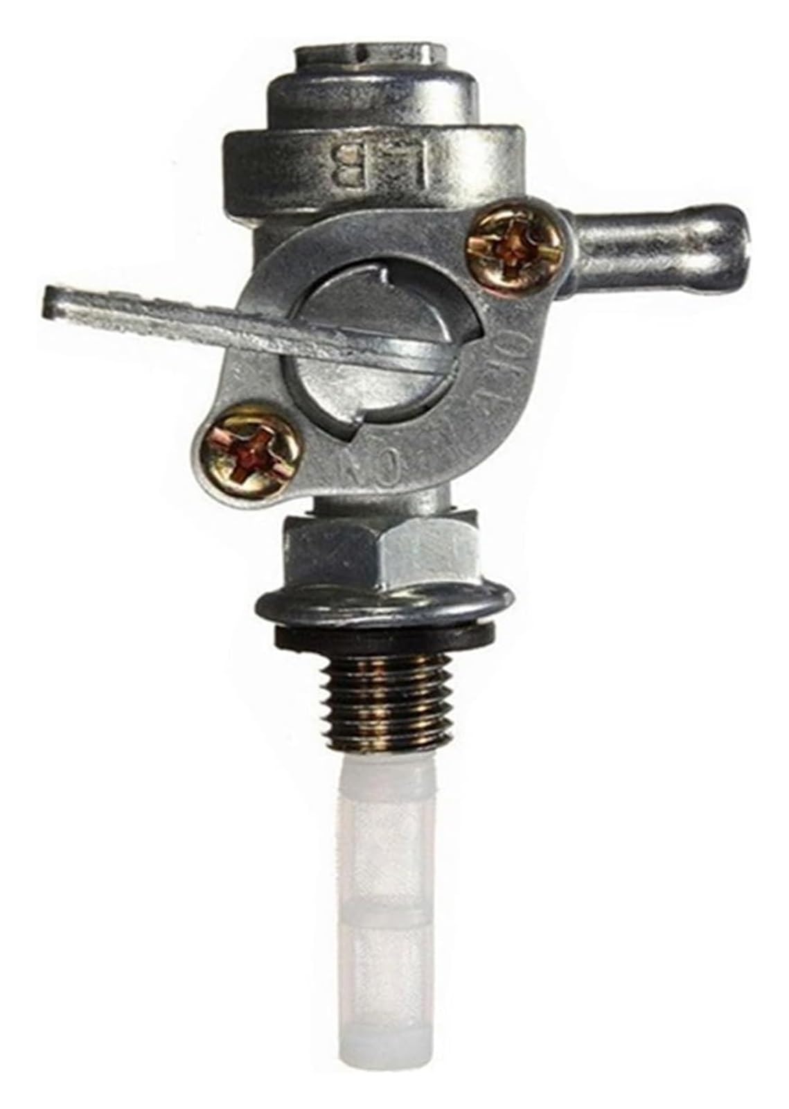 Motorrad Kraftstoff Absperrventil Für Generator Gas Motor Tank Schalter Für 1/4 "Schlauch Tap AUF/OFF Universal Abschaltung Hahn Kraftstoff Pumpe Ventil Petcock(With oil cup) von STQNXR