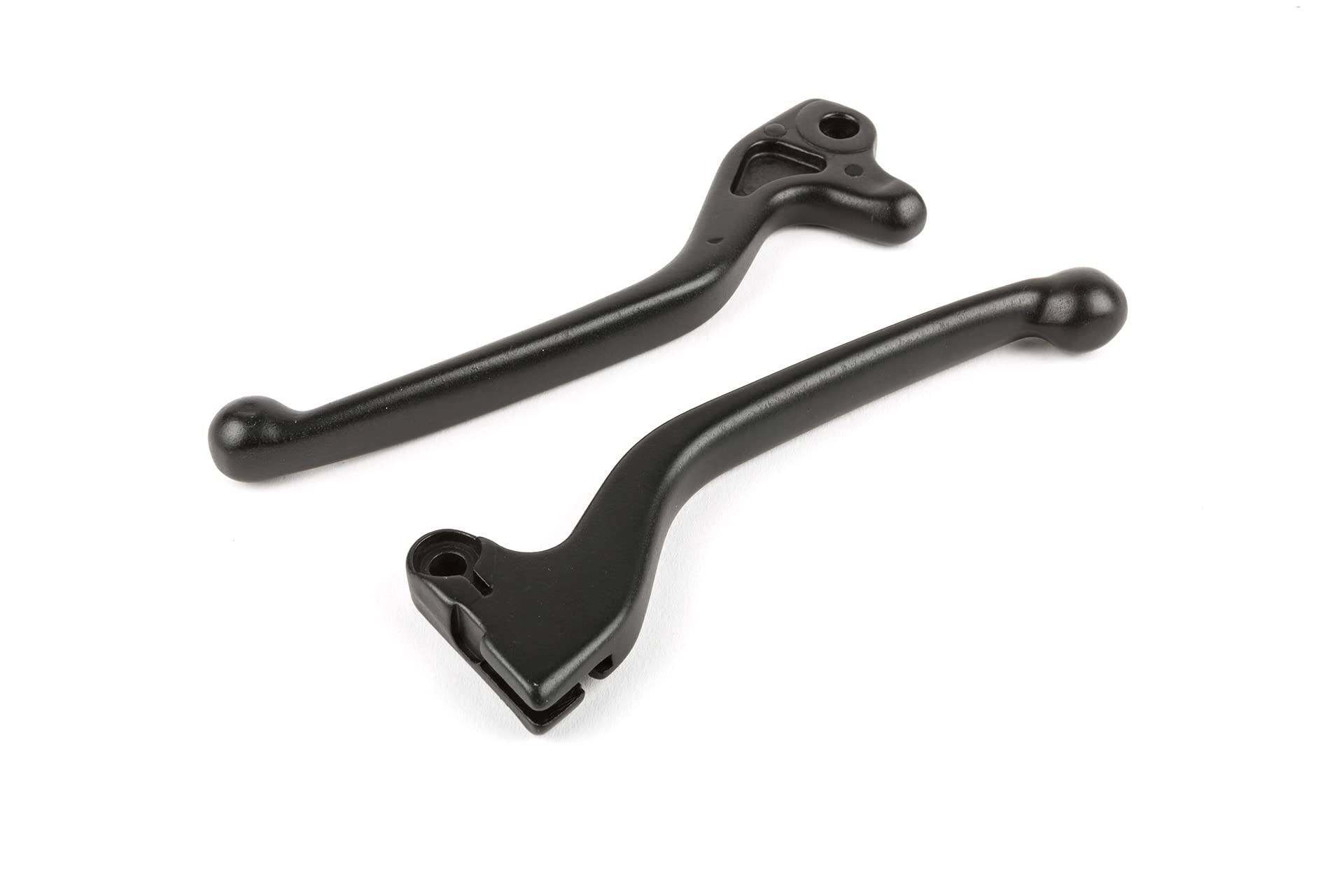 Bremshebel Satz x2 mattschwarz Yamaha BW's ab 2004 / Slider von STR8
