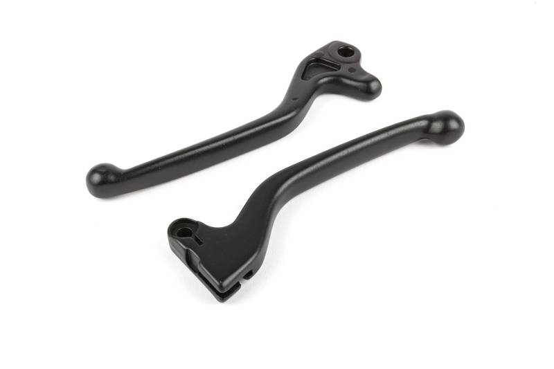 Bremshebel Satz x2 mattschwarz Yamaha BW's ab 2004 / Slider von STR8