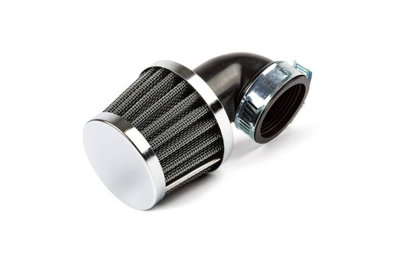 Luftfilter KN gebogen 90 Grad d.35mm chrome von STR8