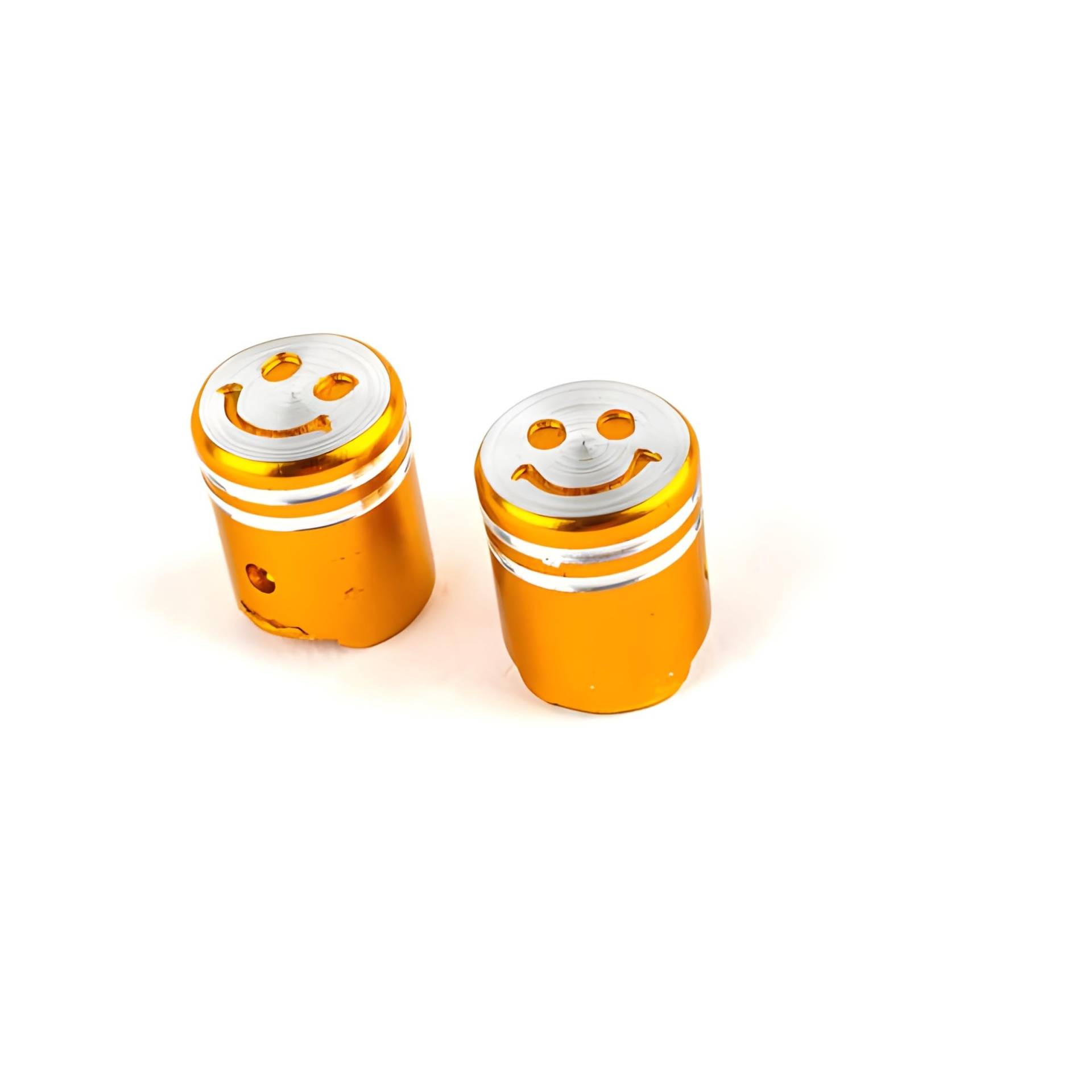 Ventilkappen Smiley STR8, gold eloxiert Ventilkappen Smiley STR8, gold eloxiert von STR8