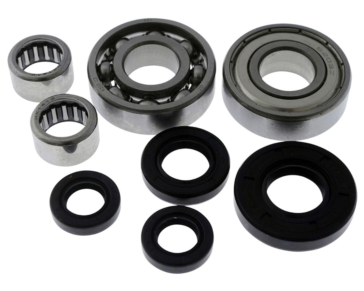 Getriebelager Set inklusive Wellendichtringe kompatibel mit Aprilia RS 50cc, RS4, RX Getriebelager Set inklusive Wellendichtringe kompatibel mit Aprilia RS 50cc, RS4, RX von STREETLIGHTS