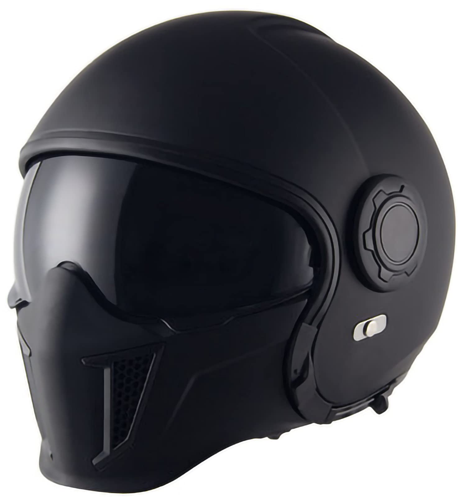 Helmets Jet-Helm · Motorrad-Helm Roller-Helm Scooter-Helm Bobber Mofa-Helm Chopper Retro Cruiser Vintage Pilot Biker Helmet · ECE Visier E,XL:60-61 von STRTG