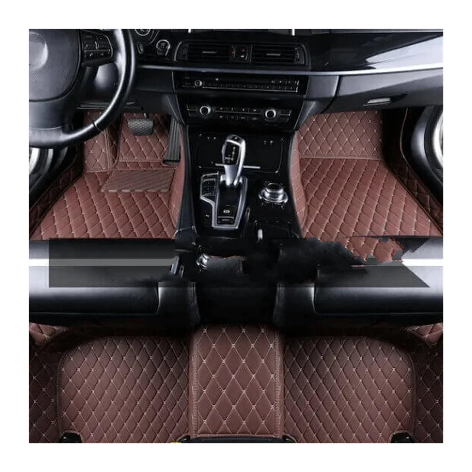 Teppich Benutzerdefinierte TPE-Auto-Fußmatten Für VW Für Tiguan 2018-2023 Zubehör Innenteppiche Auto-Fußmatten 3 Stück / 1 Set Fußmatten(Floor mat18,LHD) von SUAGFW