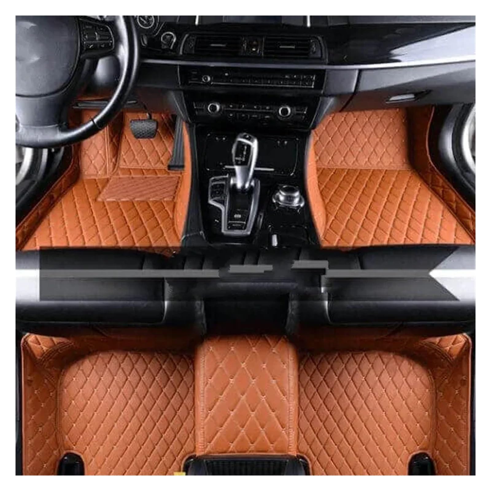 Teppich Für Citroen C5 Form Für AIRCROSS 2017-2023 Auto-Fußmatten Allwetter-TPE-Fußmatten Geruchloses Pad-Tablett 3 Stück/1 Set Fußmatten(Floor mat17,RHD) von SUAGFW