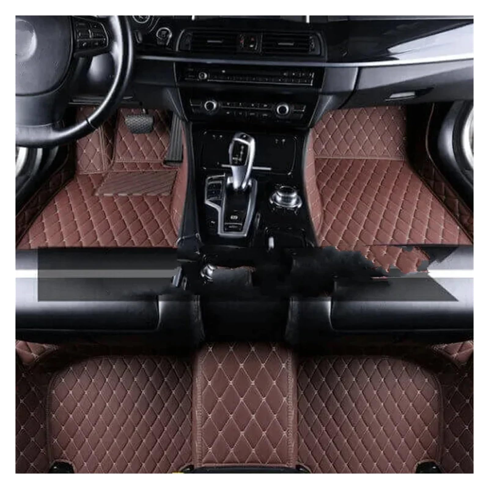 Teppich Für Citroen C5 Form Für AIRCROSS 2017-2023 Auto-Fußmatten Allwetter-TPE-Fußmatten Geruchloses Pad-Tablett 3 Stück/1 Set Fußmatten(Floor mat18,LHD) von SUAGFW