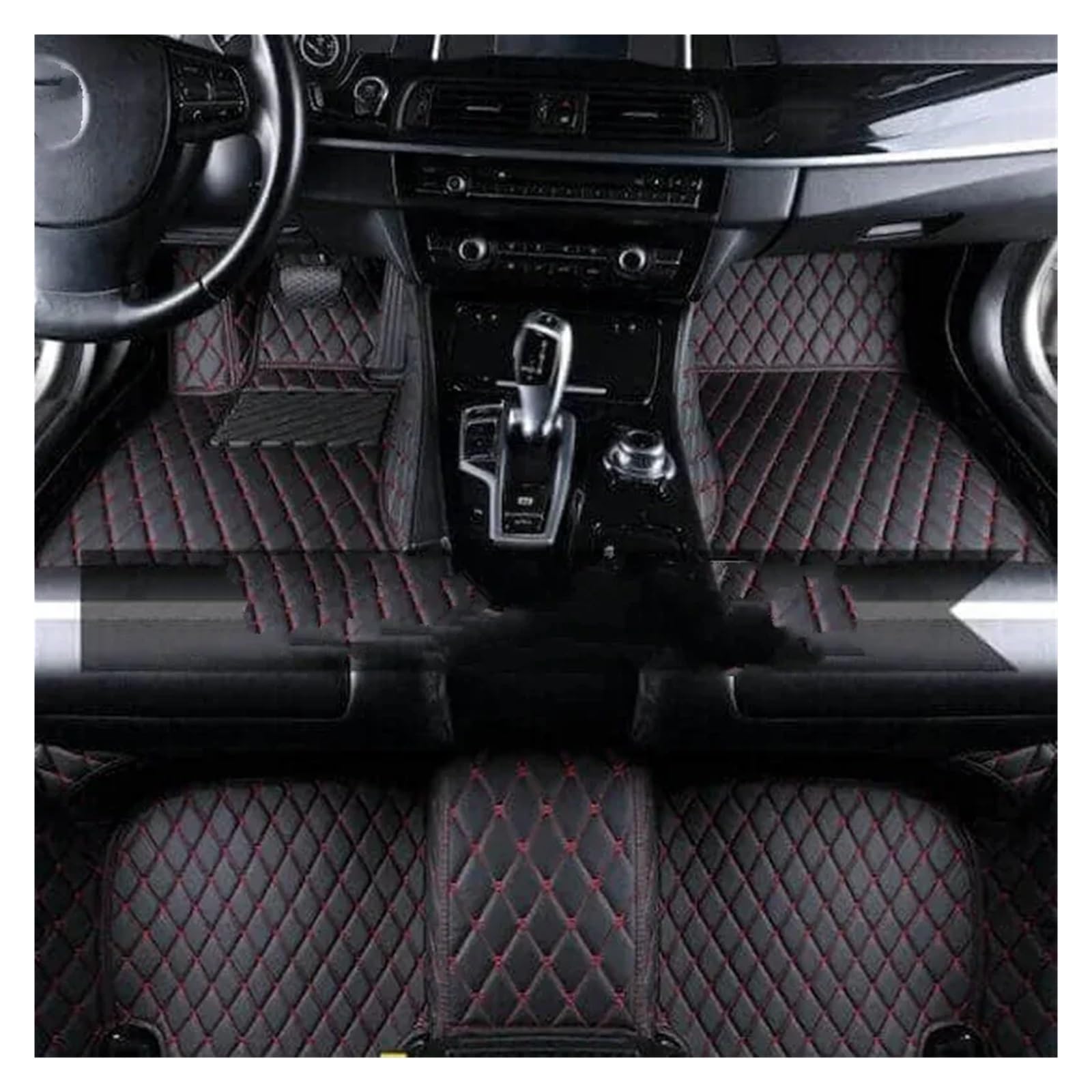 Teppich Für Citroen C5 Form Für AIRCROSS 2017-2023 Auto-Fußmatten Allwetter-TPE-Fußmatten Geruchloses Pad-Tablett 3 Stück/1 Set Fußmatten(Floor mat21,LHD) von SUAGFW