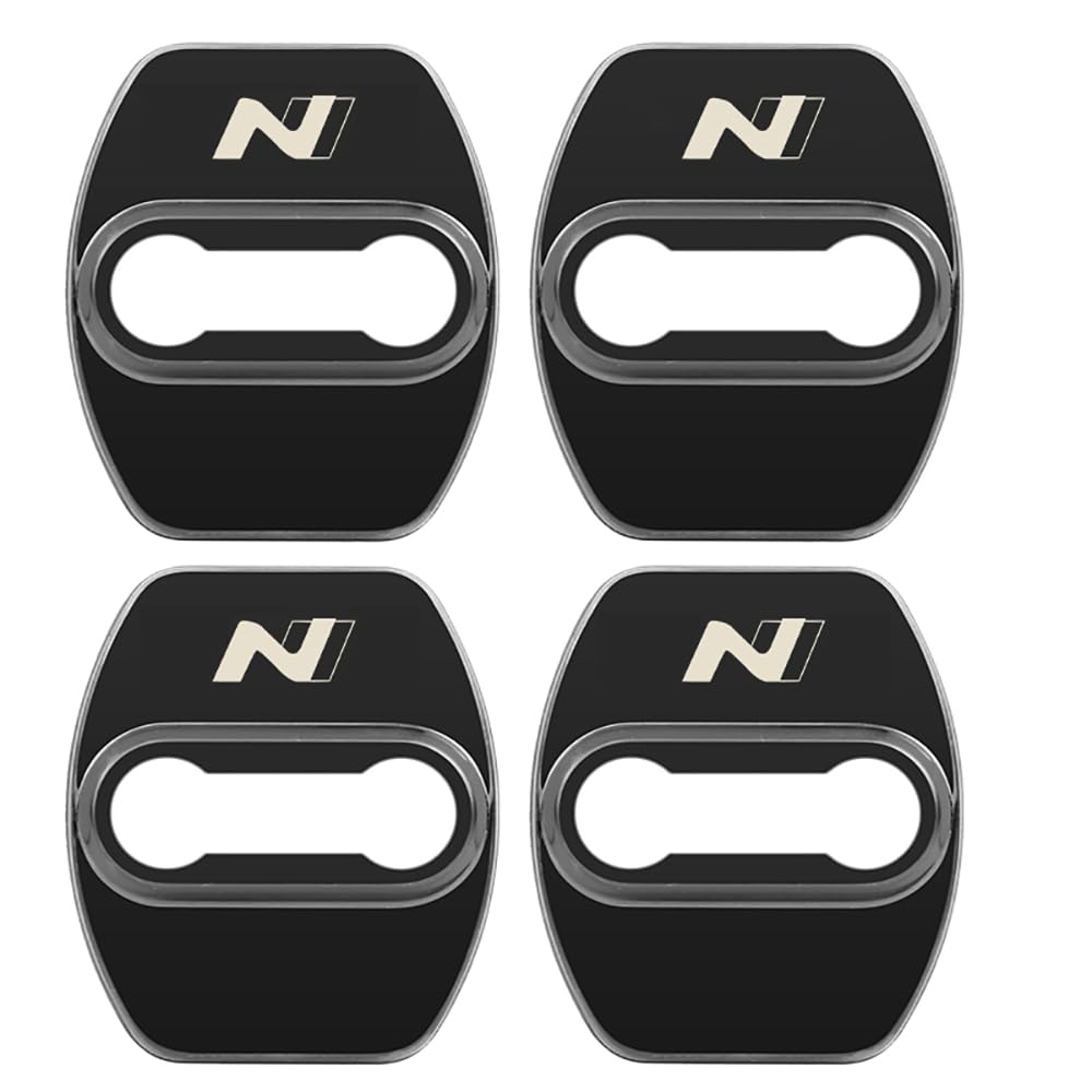 4 Stück Autotürschloss-Abdeckung für Hyundai N LINE i30 i20 Sonata Accent Tucson Elantra Azera Auto delstahl Schutzabdeckung Schutzkappe Auto Trim ZubehöR,B 4 Stück Autotürschloss-Abdeckung für Hyundai N LINE i30 i20 Sonata Accent Tucson Elantra Azera Auto delstahl Schutzabdeckung Schutzkappe Auto Trim ZubehöR,B von SUDORF