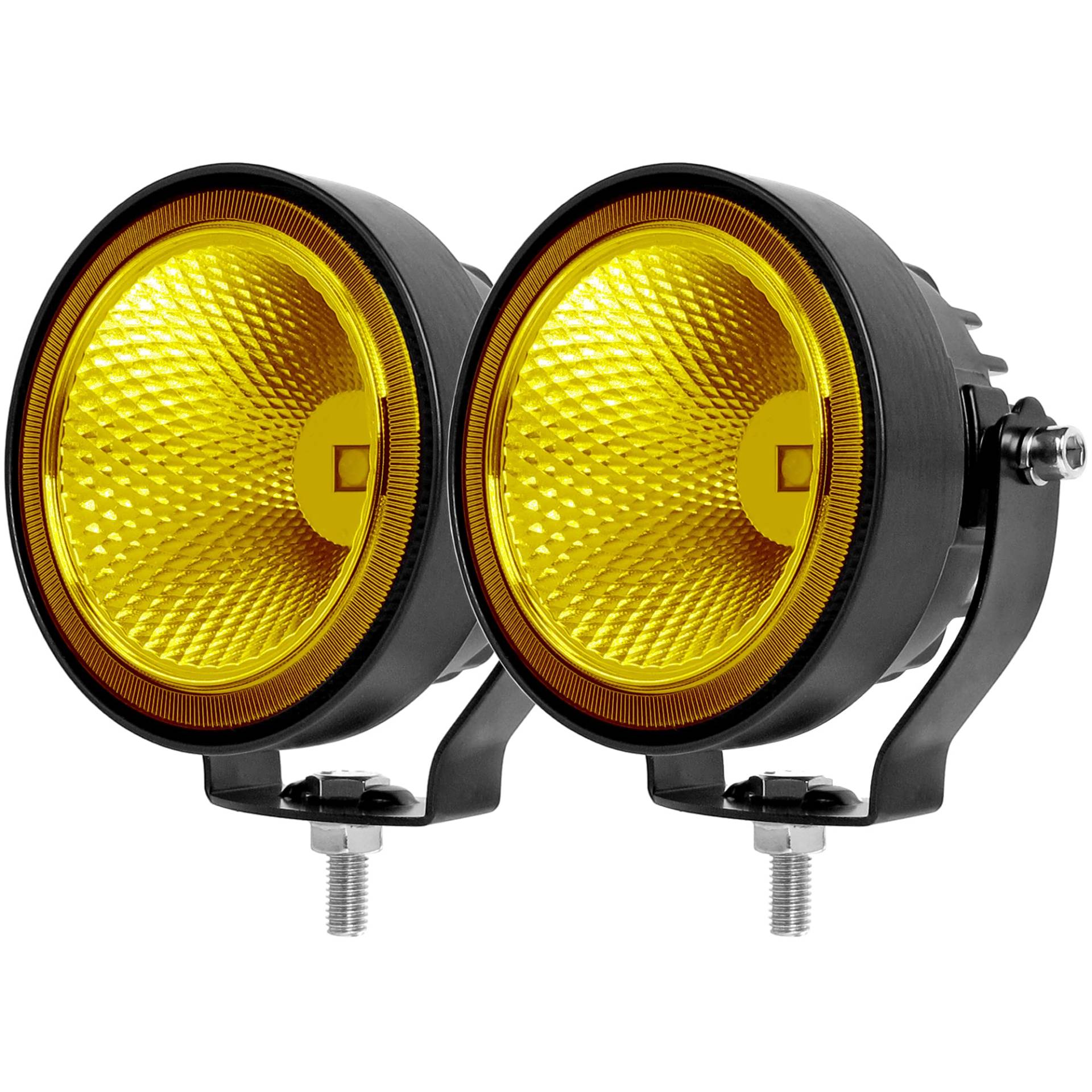 SUFEMOTEC Gelbe Runde Led Nebelscheinwerfer 4 Zoll Bernstein Zusatzscheinwerfer Arbeitslampe für Fahrzeug Motorräder LKW Auto SUV ATV Boot Pickup Traktor 12V 24V Flutlicht 4x4 Off Road SUFEMOTEC Gelbe Runde Led Nebelscheinwerfer 4 Zoll Bernstein Zusatzscheinwerfer Arbeitslampe für Fahrzeug Motorräder LKW Auto SUV ATV Boot Pickup Traktor 12V 24V Flutlicht 4x4 Off Road von SUFEMOTEC
