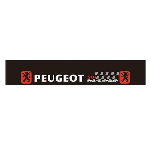 Auto Aufkleber, für Peugeot 208 II Like 2019-2024 Auto vorne Windschutzscheibe Aufkleber Abdeckung Styling Dekoration Auto Sonnenschutzstreifen,E Auto Aufkleber, für Peugeot 208 II Like 2019-2024 Auto vorne Windschutzscheibe Aufkleber Abdeckung Styling Dekoration Auto Sonnenschutzstreifen,E von SUGNAYS