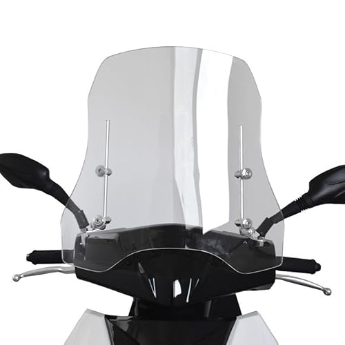 Motorrad Windschutzscheibe, für Ducati Multistrada V2 und V2s ab 2021 Motorrad Windschutzscheibe Schützender Windabweiser Mit Verstellbarer Halterung von SUGNAYS