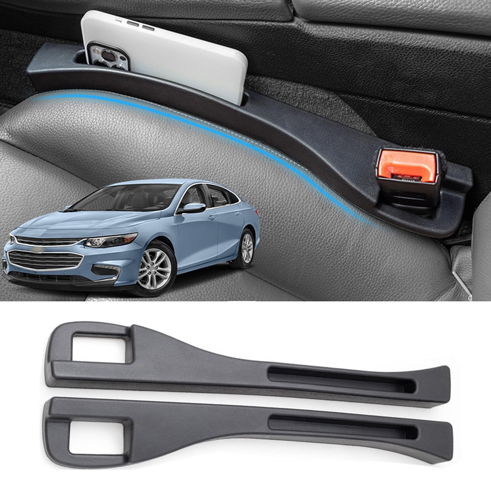 2 Stücke Autositz Lückenfüller Organizer für C.h.e.v.r.o.l.e.t Captiva Epica Explorer, Autositz Gap Plug Gap Stopper, Sitzlückenfüller aus Kunstleder, Auto Auslaufsicher Lückenkissen 2 Stücke Autositz Lückenfüller Organizer für C.h.e.v.r.o.l.e.t Captiva Epica Explorer, Autositz Gap Plug Gap Stopper, Sitzlückenfüller aus Kunstleder, Auto Auslaufsicher Lückenkissen von SUHNGE