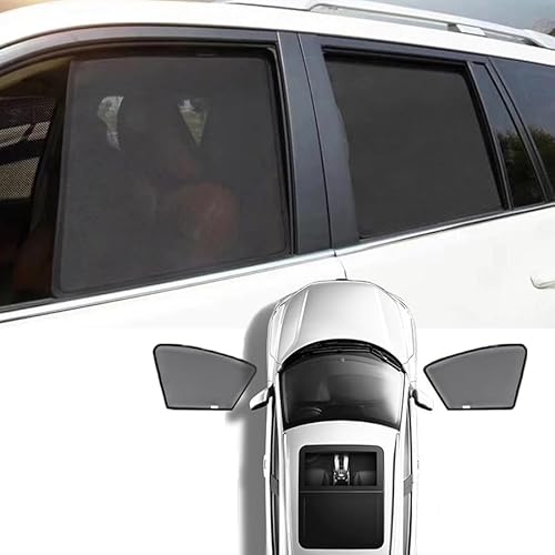 Magnetischer Sonnenschutz für Seitenscheiben für Mazda CX-5 CX5 KE 2012-2017, Auto Seitenfenster Schatten mit UV Schutz, Autofenster Sonnenschutzrollos Heckscheibe Magnetischer Sonnenschutz für Seitenscheiben für Mazda CX-5 CX5 KE 2012-2017, Auto Seitenfenster Schatten mit UV Schutz, Autofenster Sonnenschutzrollos Heckscheibe von SUHNGE