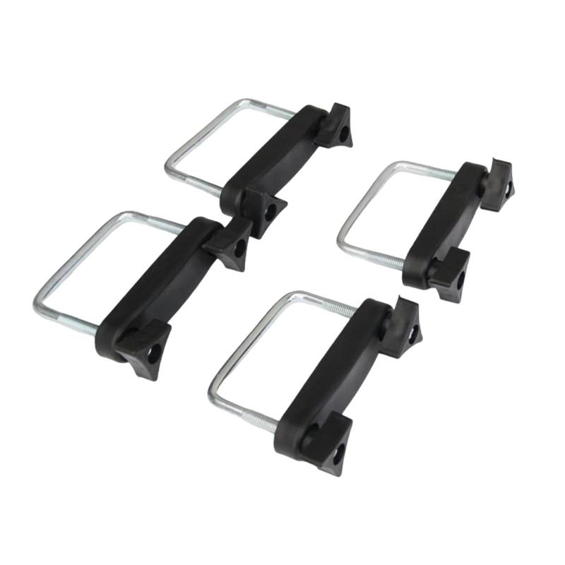 SUIOPPYUW 4 teilige Dachträger Werkzeug Clips, Gepäck mit Dachträger Klemmen, einfach und bequem, geeignet für Auto Gepäckträger, 4 Stück 8 cm von SUIOPPYUW