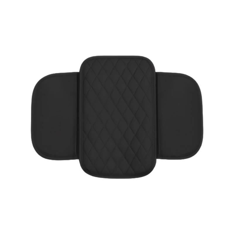 SUIOPPYUW Multifunktionaler Handlauf, weich und rutschfest, Armlehnenbox, Schutzhülle, PU, weiche Auto Ellenbogen Auffangtasche, Auto Armlehne, Schwarz von SUIOPPYUW