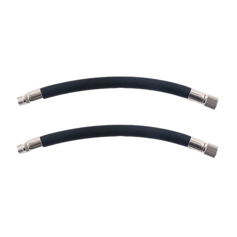 SULIUDAJI 2 Stück Ventilverlängerung Reifen Fahrrad Autoventil Verlängerung, Rubber Reifen Extender Fahrradpumpe Ventil Verlängerung, Reifenventilverlängerung Adapter für Fahrrad Motorrad von SULIUDAJI
